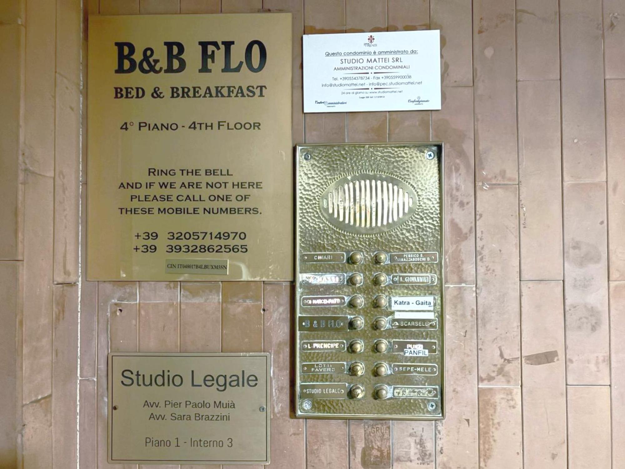 B&B Flo ฟลอเรนซ์ ภายนอก รูปภาพ